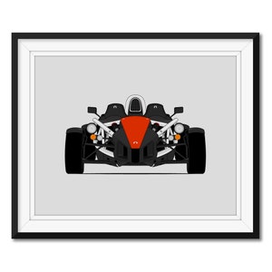 Ariel Atom (2000-Present) Inspired Poster Print Wall Art Decor CX1 (Unframed)
