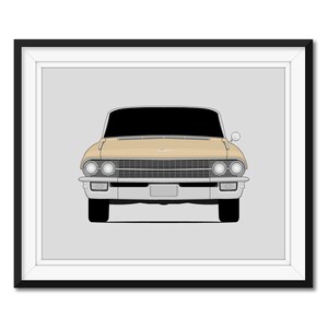 Cadillac Series 62 (1962) Inspired Poster Print Wall Art Decor CX1 (Unframed)
