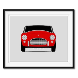 AC Bristol (1956-1963) Inspired Car Poster Print Wall Art Decor CX1 (Unframed)