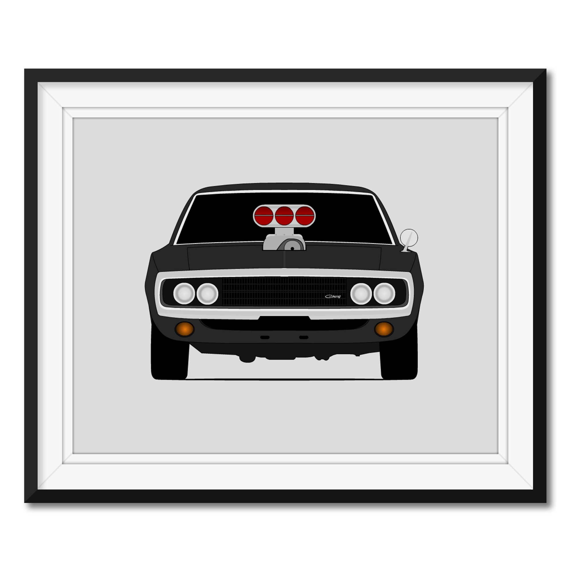 vulgar Brillar Acurrucarse Fast and the Furious Dodge Charger Dominic Toretto Vin - Etsy España