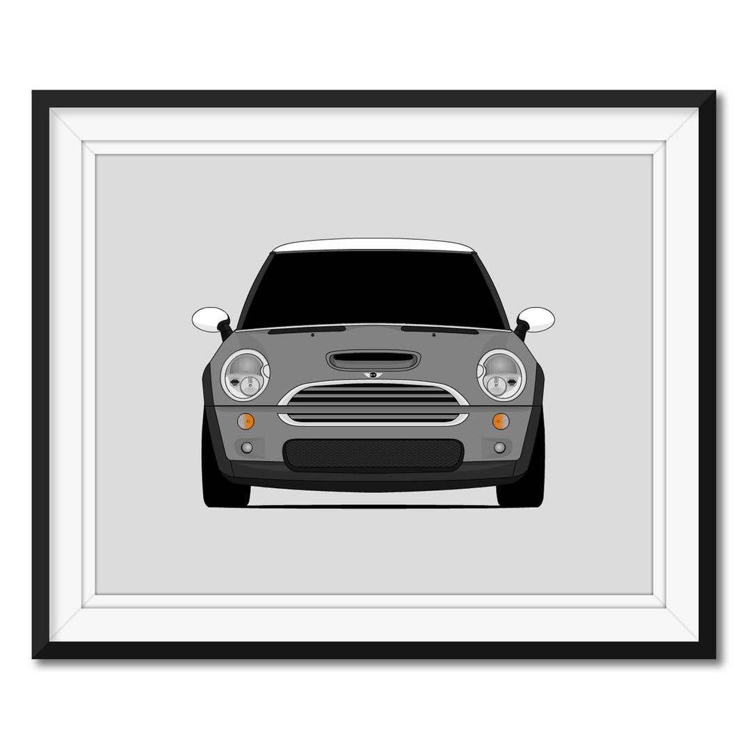 Mini Cooper S (2000-2004) R53 Gen1 Inspired Poster Print Wall Art Decor ...