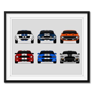 picture Evolution Ford Mustang History usd