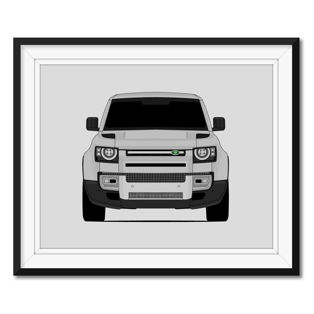 Land Rover Defender (2020-present) Car Poster Print Wall Art Decor CX1 ...
