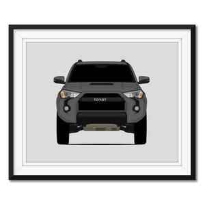 Toyota 4Runner TRD (2014-Present) 5th Generation Car Poster Print Wall Art Decor CX1 (Unframed)