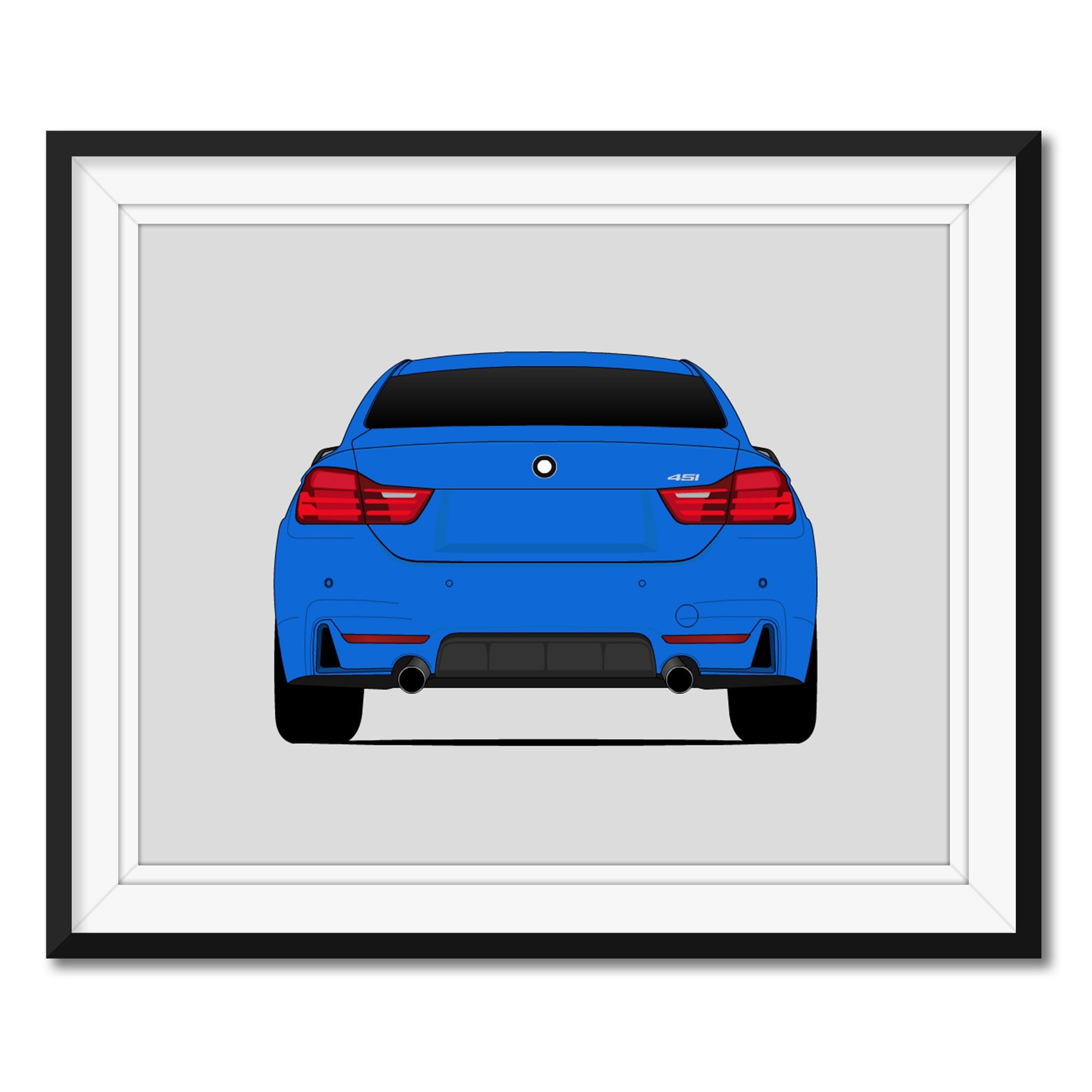 Nissan 300ZX Inspired Poster Print Wall Art Decor Handmade Z31 Fairlady Z 1983-1989