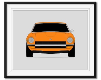 Datsun 240Z 260Z 280Z Generations (nissan Fairlady Z) Poster Print