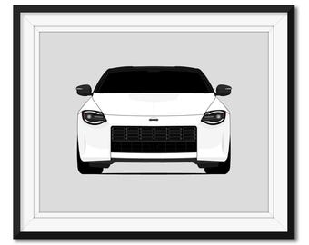 Nissan Z Proto Z34 (2023-Present) Car Poster Print Wall Art Decor CX1 (Unframed)