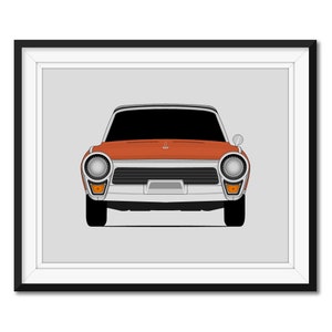 Chrysler Turbine Car (1963-1964) Inspired Car Poster Print Wall Art Decor CX1 (Unframed)