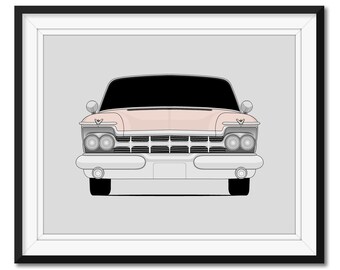 1958年製クライスラー・インペリアルのヴィンテージ印刷広告 - Etsy 日本