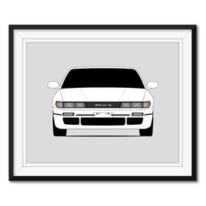 Nissan S13 Silvia (1988-1994) JDM Nismo Inspired Car Poster Print Wall Art Decor Handmade CX1 (Unframed)