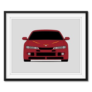 Nissan 240SX Silvia (1995-1998) Fast and the Furious Inspired Car Poster Print Wall Art S14 driven by Letty Ortiz BX5 (Unframed)