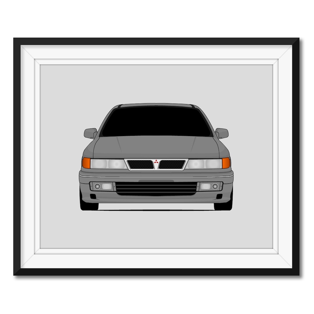 MITSUBISHI GALANT VR-4 1987 Silver