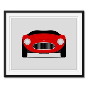 Maserati A6GCS/53 (1947-1953) Inspired Poster Print Wall Art Decor CX1 (Unframed)