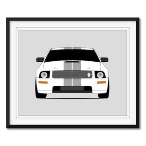 Shelby GT (2007) S197 Inspired Car Poster Print Wall Art Decor CX2 (Unframed)