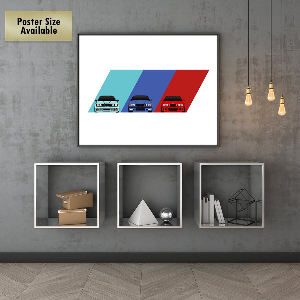  BMW M3 Car Poster Wall Decoration 16x20: Posters & Prints