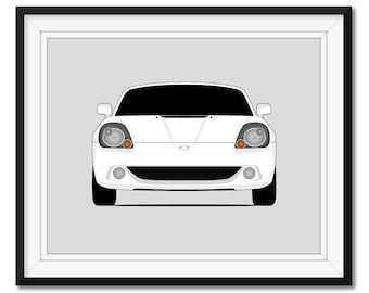 Toyota MR2 ZZW30 (1999-2001) 3rd Generation W30 Car Poster Print Wall Art Decor CX1 (Unframed)