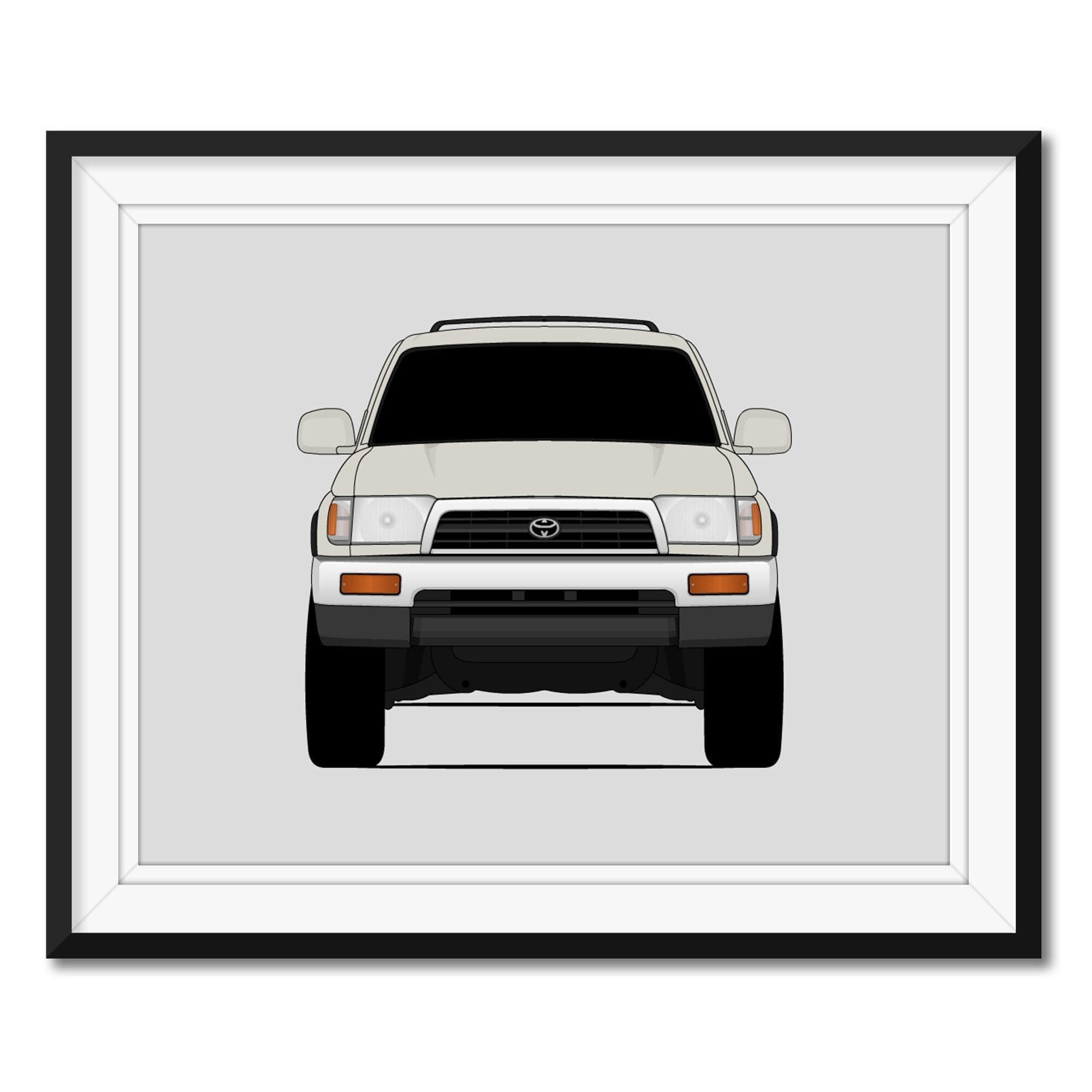 Genuine Toyota Front Bumper Flare Extension Set For 1999-2002 4Runner (Left & Right)