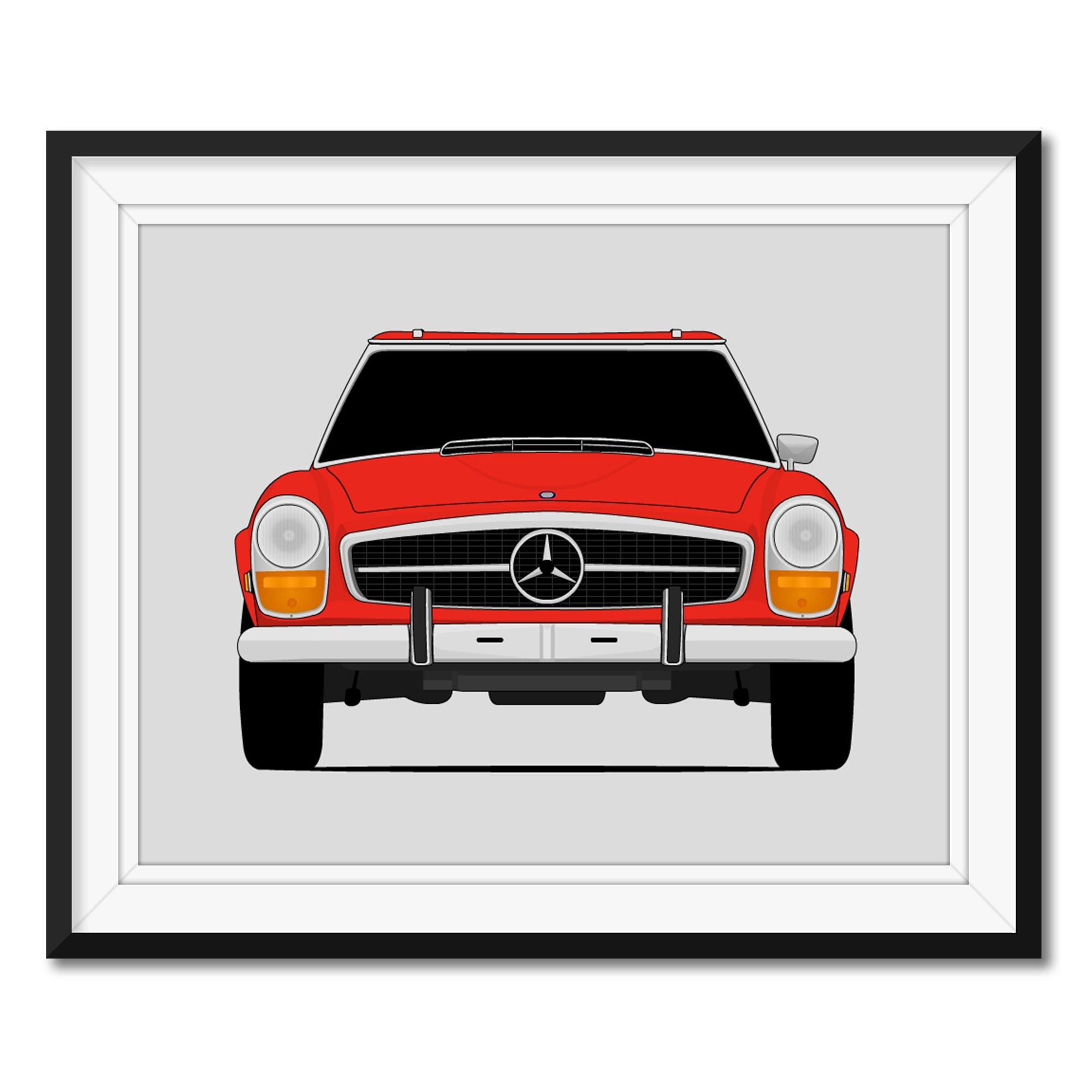 メルセデスベンツ 280SL W113 (1967-1971) にインスパイアされた