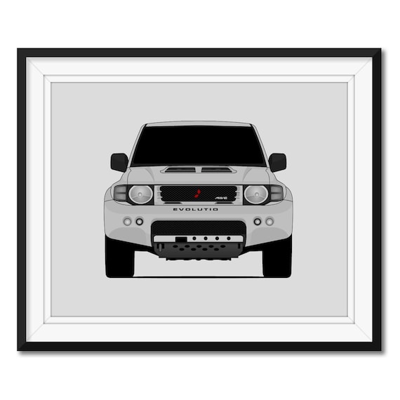 Miniature Autoart 1/43 - Mitsubishi Pajero Evolution Noire - Occasion Très Bon état