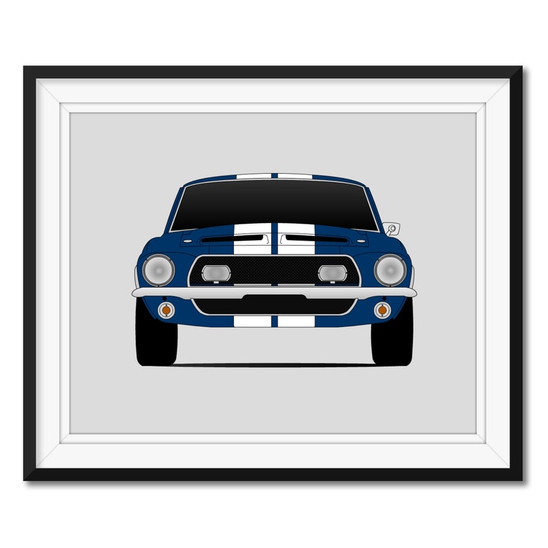 Cobra Powered By Ford Poster 16x20