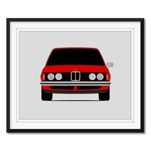 BMW 3 Series E21 (1975-1979) Car Poster Print Wall Art Decor CX1 (Unframed)