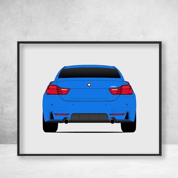 BMW E30 M3 POSTER RALLY CAR ART WALL LARGE IMAGE GIANT