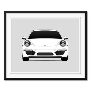 Porsche 911 991. 1 Carrera (2012-2016) Inspired Car Poster Print Wall Art Decor 991.1 CX1 (Unframed)