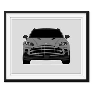 Aston Martin DBX707 (2020-Present) Inspired Poster Print Wall Art Decor CX1