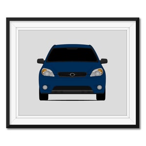 Toyota Matrix (2003-2008) 1st Generation Inspired Car Poster Print Wall Art Decor CX1 (Unframed)
