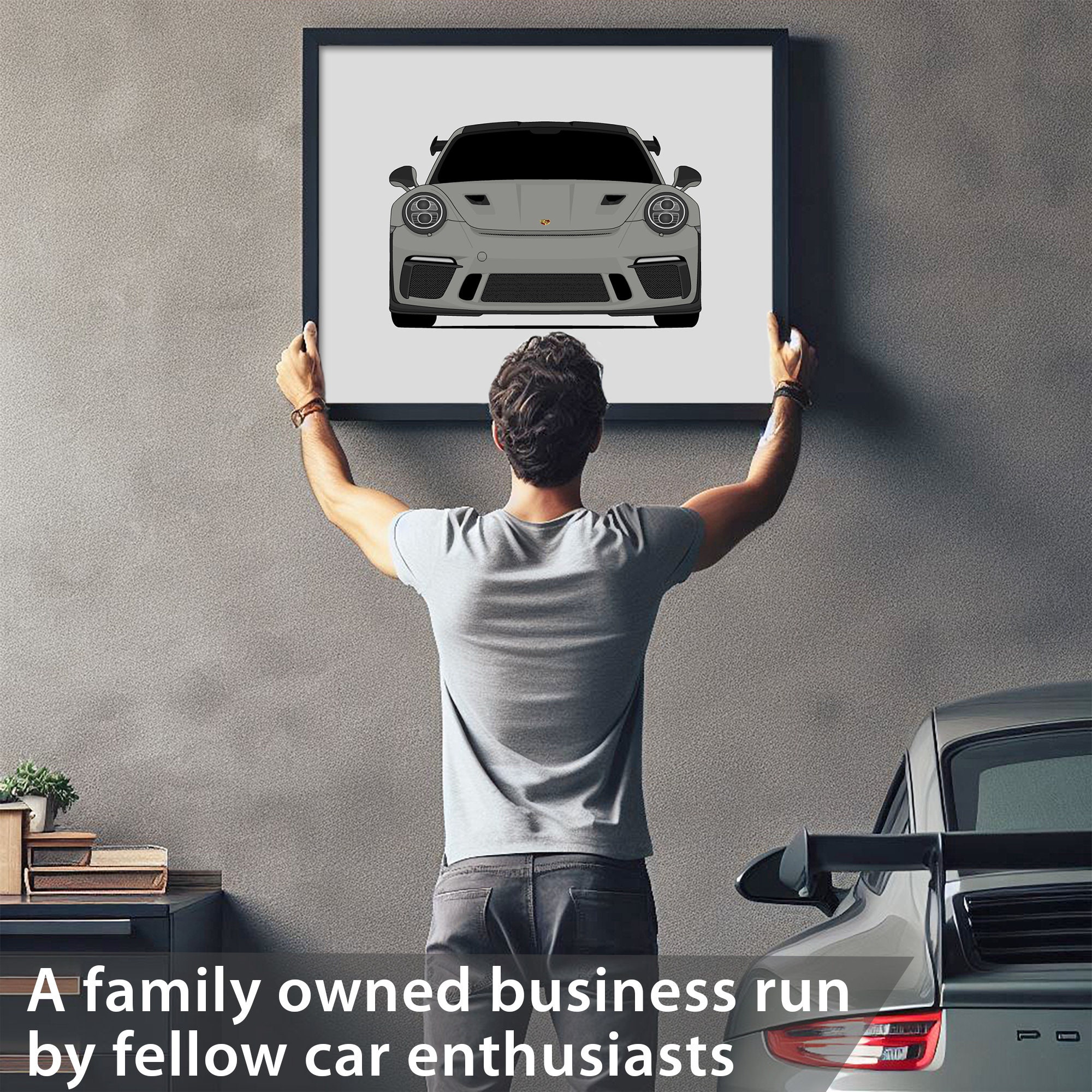 Nissan 300ZX Z31 (1983-1989) Inspired Car Poster Print Wall