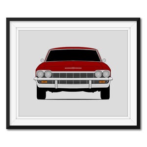 シボレー・インパラ（1965年）カーポスタープリント ウォールアート デコレーション CX1（フレームなし）