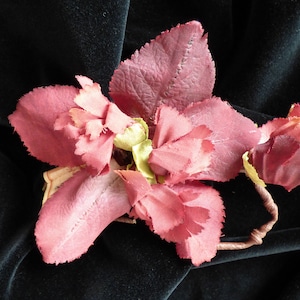 1 corsage da modista vintage - forniture per modista - fiori francesi - fiori da modista - fiori francesi vintage - vero corsage da modista vintage