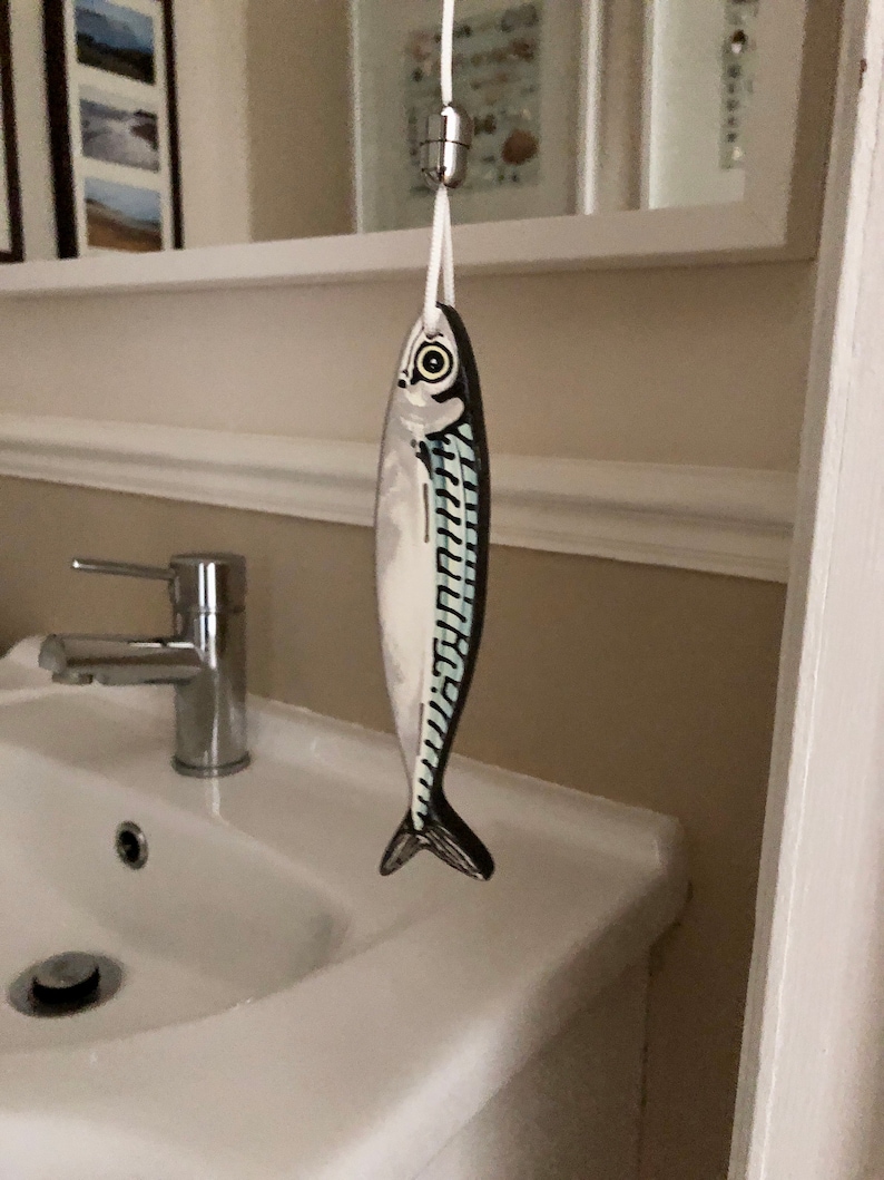 Mackerel Fish Light Pull Cord Fish Art - Etsy