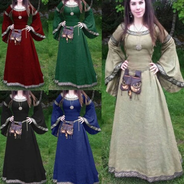 Medieval Gown - Etsy