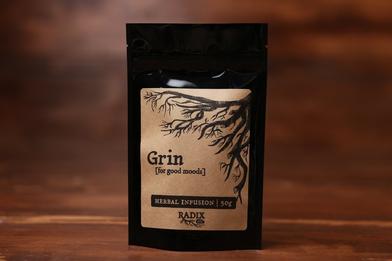 Herbal Tea Mood Boosting Anti Anxiety Adaptogen Happy Etsy