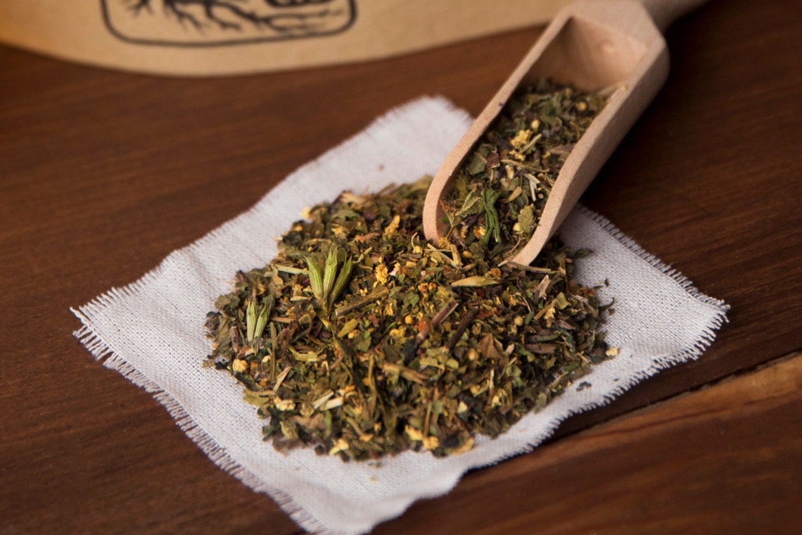 Herbal Tea Allergies Hayfever Sneezing Immunity Etsy