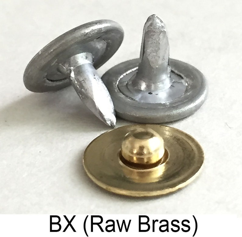 Raw Metal Jeans Rivet type 6r 8mm Studset of 40 Etsy