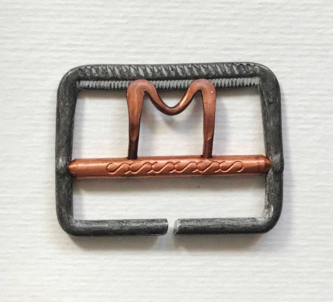 Cinchback Buckle 25mm coppercore Etsy