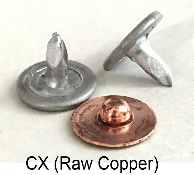 Raw Metal Jeans Rivet type 6r 8mm Studset of 40 Etsy