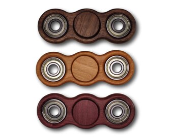 wood fidget spinners