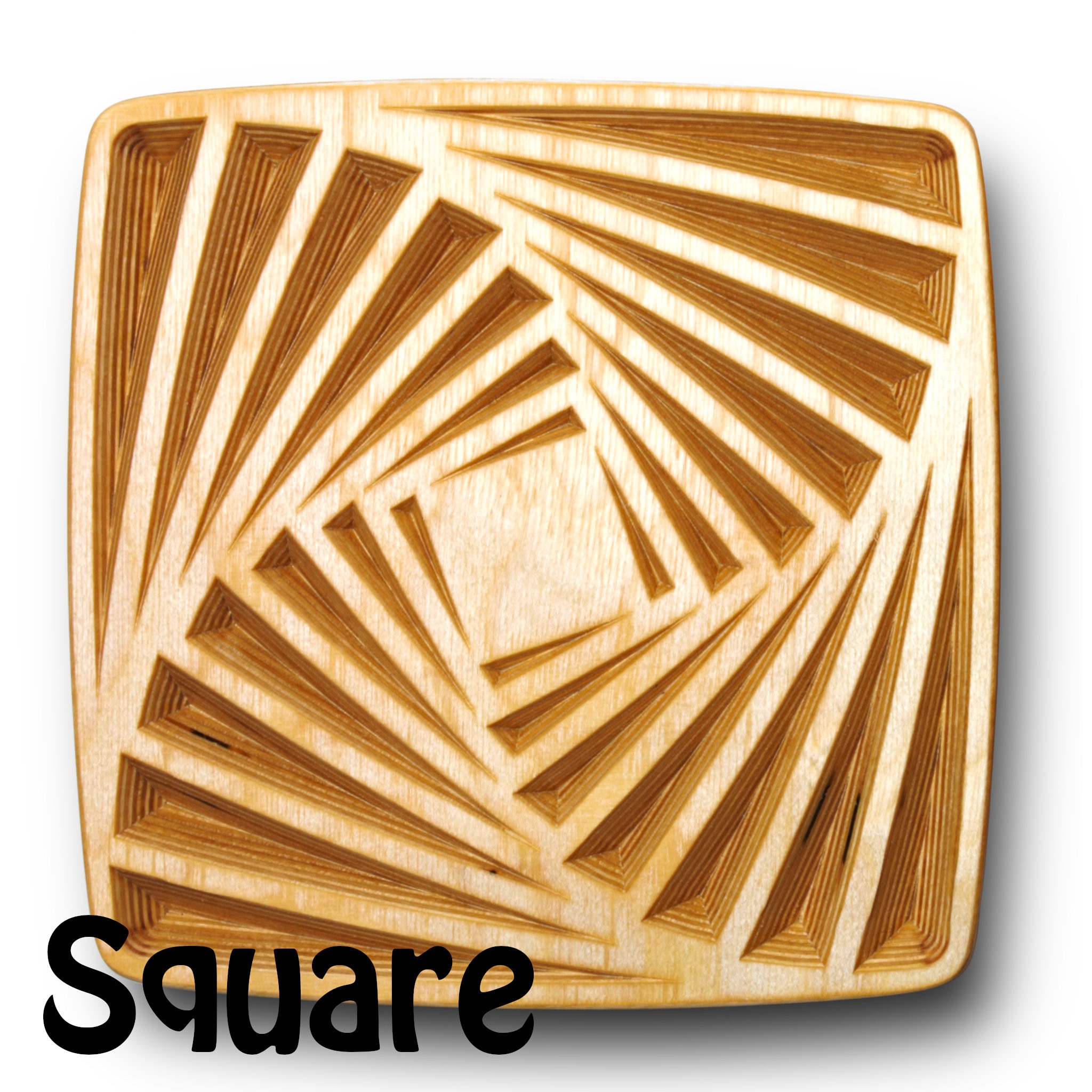 Infinite Trivet Wood Hot Plate Wood Trivet Wooden Hot Etsy