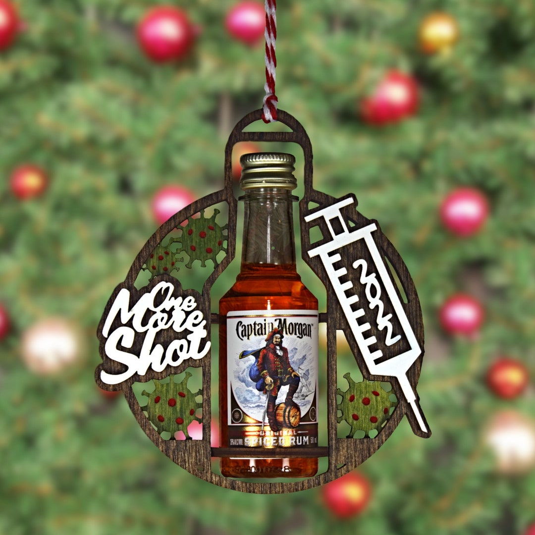 Mini Liquor Bottle Christmas Tree Ornament Etsy