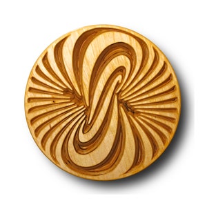 Twist Wood Trivet: Unique Hot Plate, Table Centerpiece