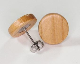 Cherry Hardwood Earrings