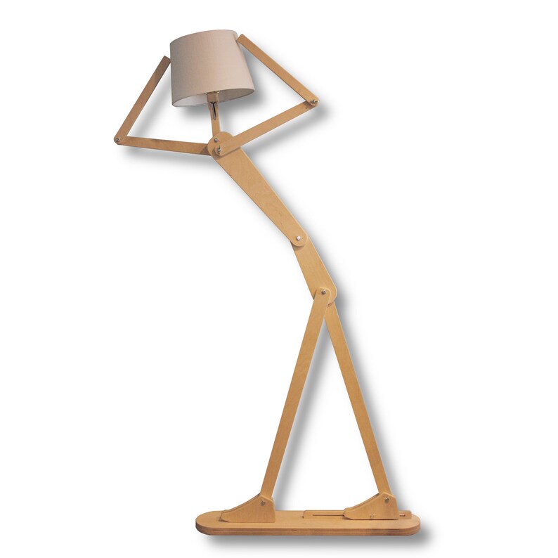 Poseable Stick Figure Floor Lamp Etsy