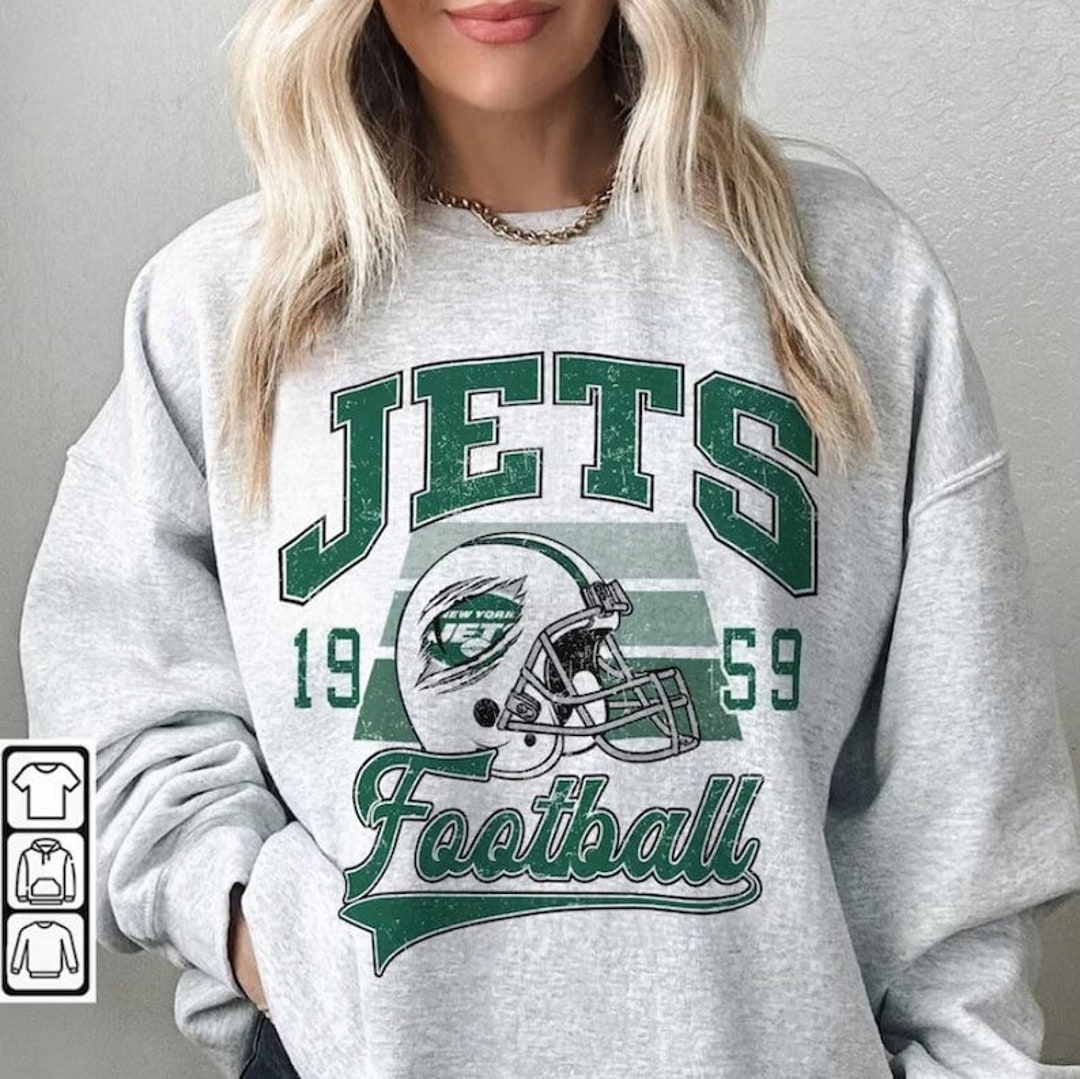 Vintage Jets Football Sweatshirt, Clayton Aaron Rodgers Shirt Retro