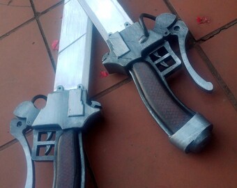 Attack On Titan Etsy - attack on titan shingeki no kyojin blade 3d gear cosplay levi eren mikasa
