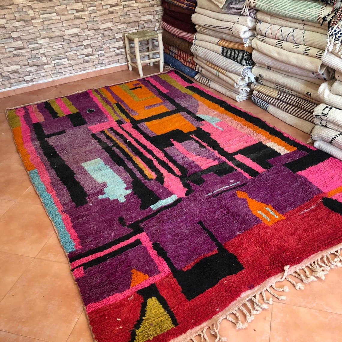 Authentic Moroccan Rug Beni ourain rug Custom Beni Ourain Etsy