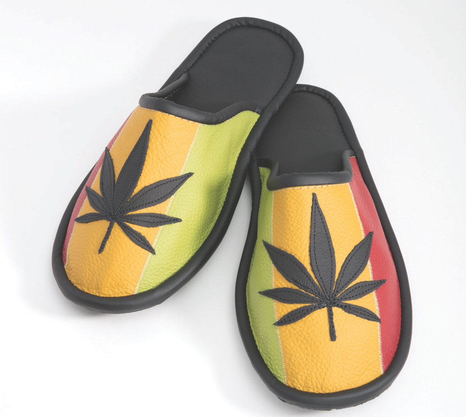 rasta slippers