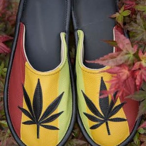 rasta slippers